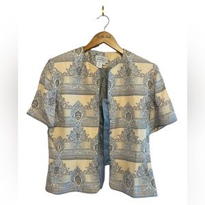 Adrianna Papell Short Sleeve Jacket